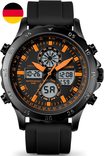 Herrenuhr analog digital m - 50,
