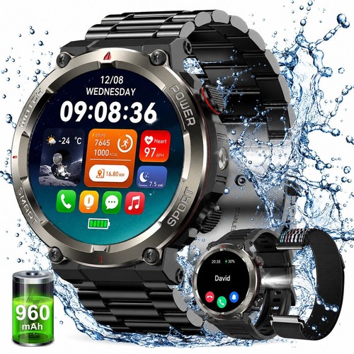 Smartwatch herren militär - herren,