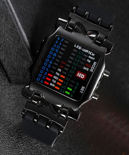 Luxus led watch uhr - led-watch, herren