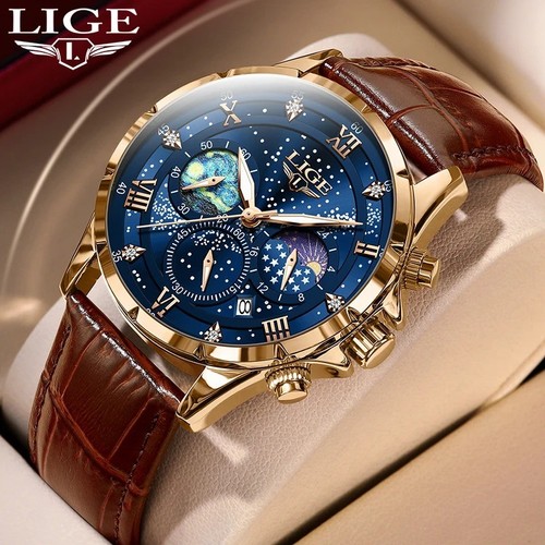 Herren luxus uhr - luxus, quarz