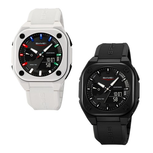 Herren sportuhr mit - mit, dual