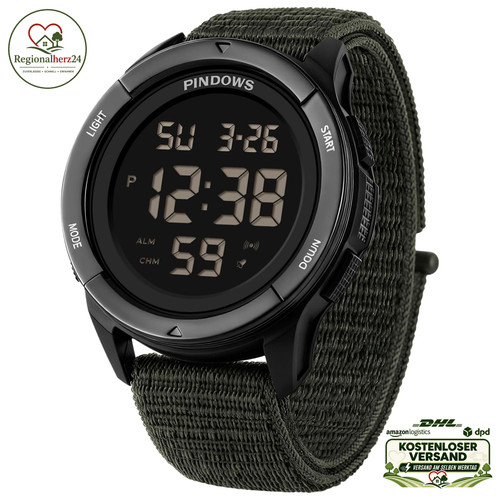 Digitaluhr herren 50m - herren,