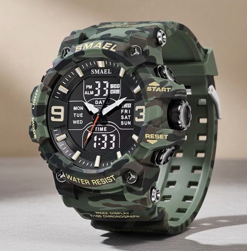 Smael 8049 herren sportuhr - smael,