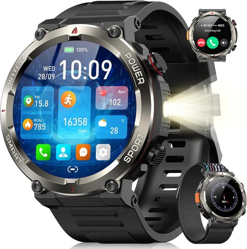 Smartwatch herren militär - herren,