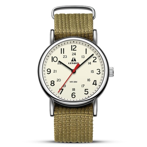 Herrenuhr analog quarz - herrenuhr,