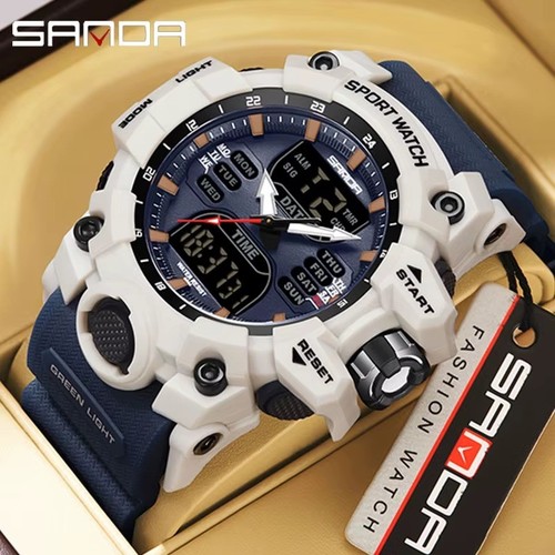 Sanda herrenuhr dual display - sanda,