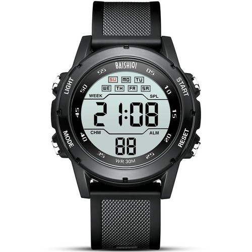 Herren digitaluhr sport led - digitaluhr,