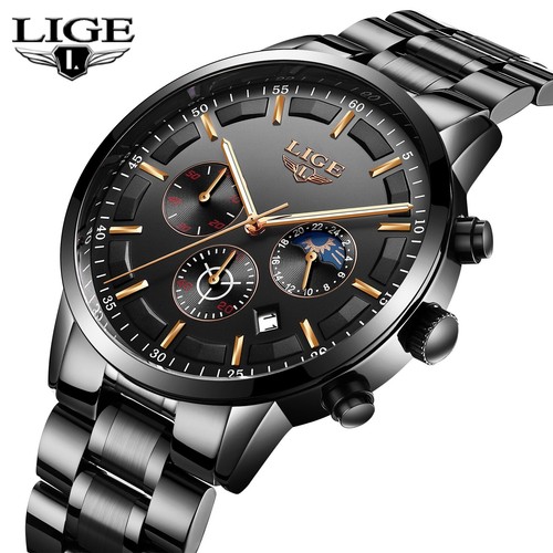 Lige herrenuhr luxus sportuhr - herrenuhr,