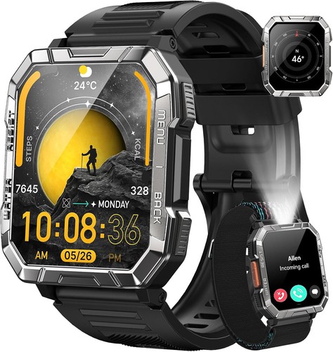 Smartwatch herren militär - herren,
