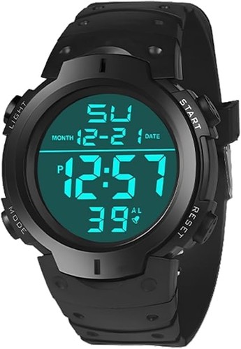 Herren digital sportuhr led - digital,