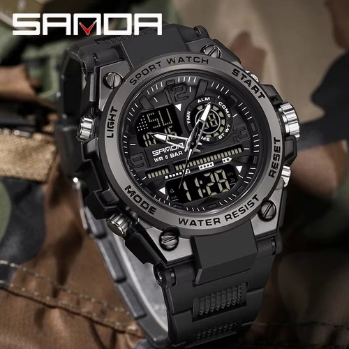 Sanda herrenuhr sport quarz - herrenuhr,